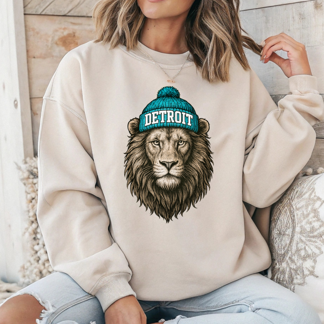 Game Day Spirit Animal Crewneck (Lions)