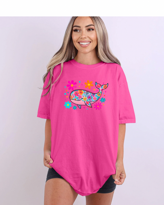 Floral Whale