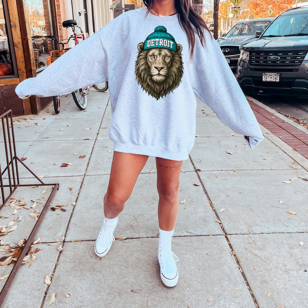 Game Day Spirit Animal Crewneck (Lions)