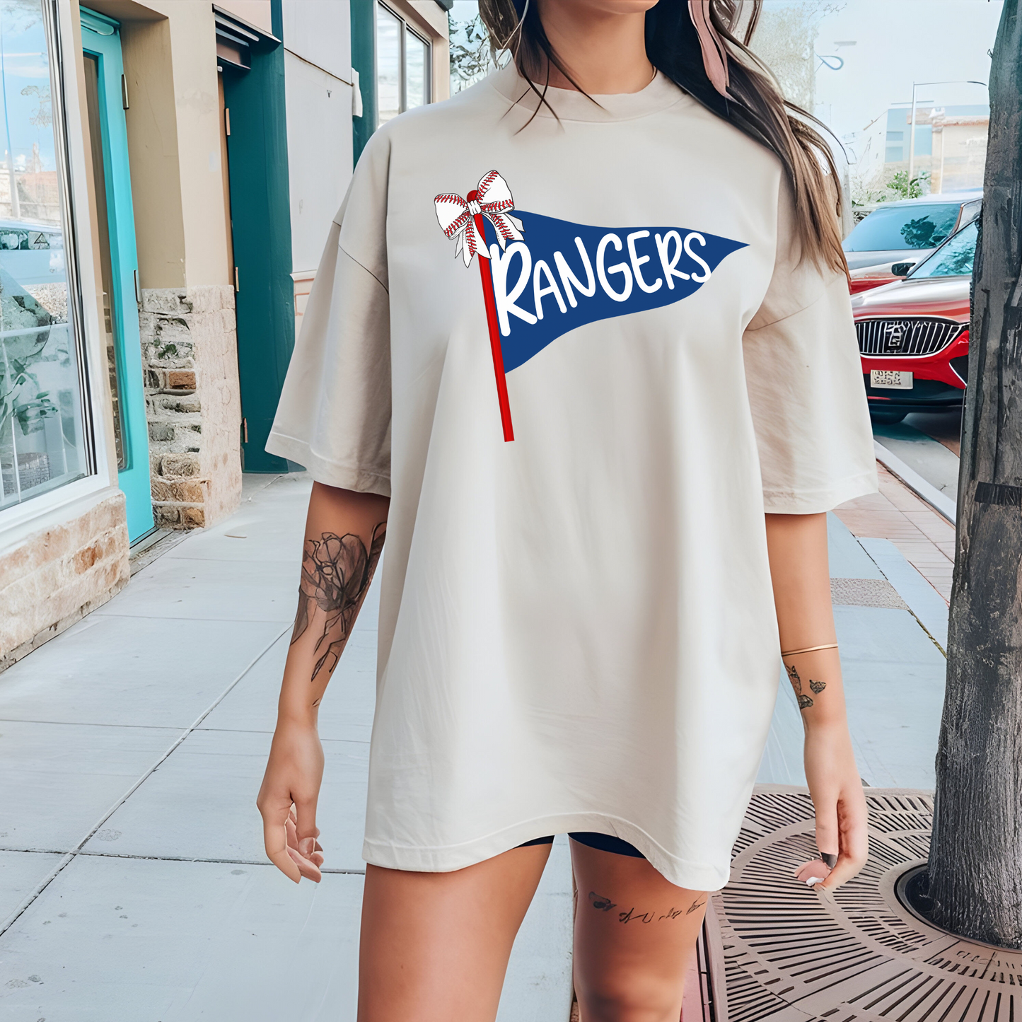 Rangers Flag Tee