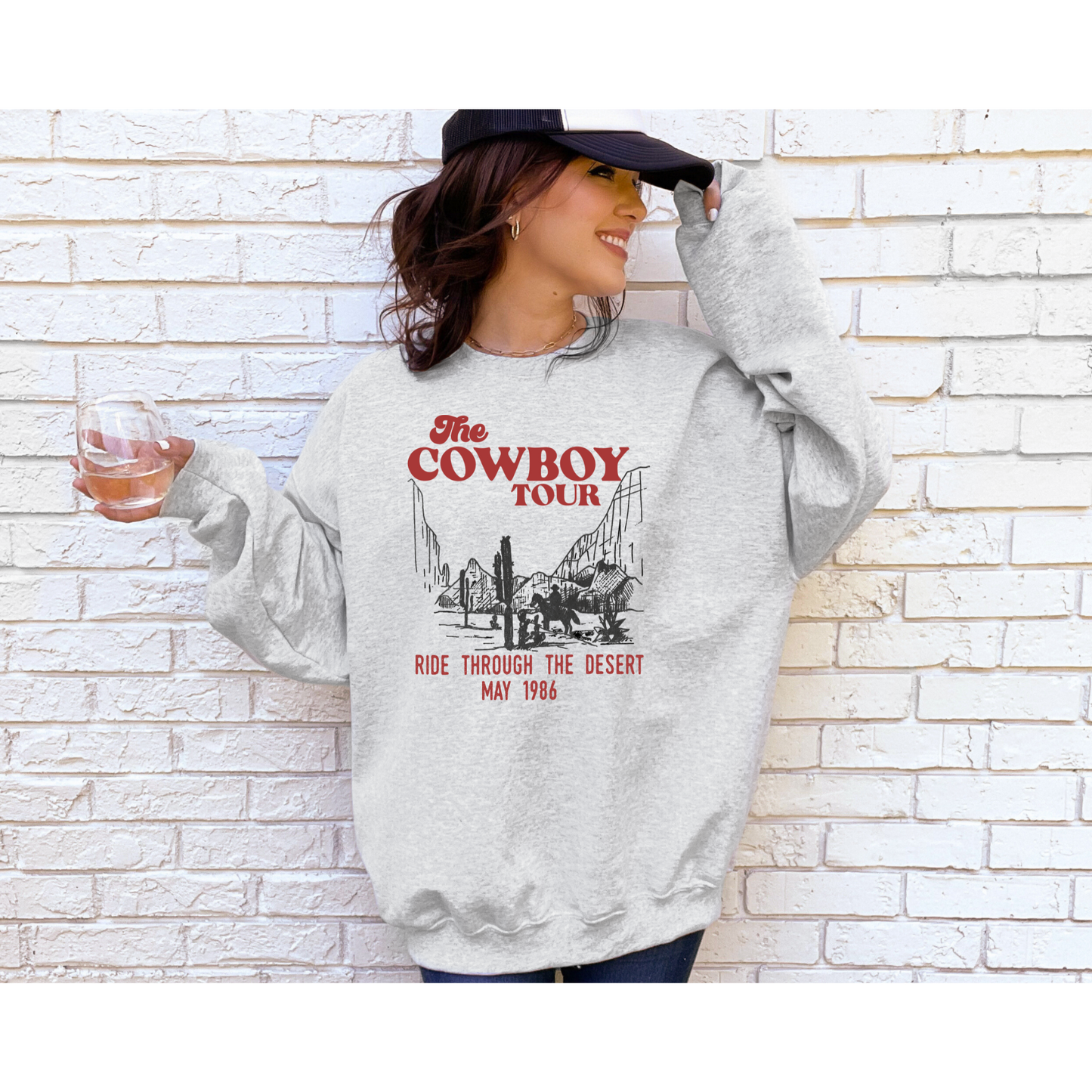 Cowboy Tour Crewneck